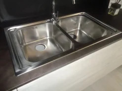 Lavello di grande qualità Lavello serie logica 2 vasche in offerta Lavello