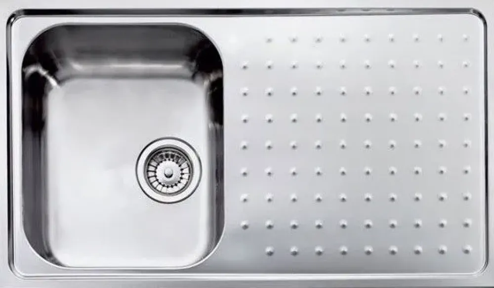 Lavello modello 86x50 cm vs inox sx basket a marchio scontato^CM Minimax Discount