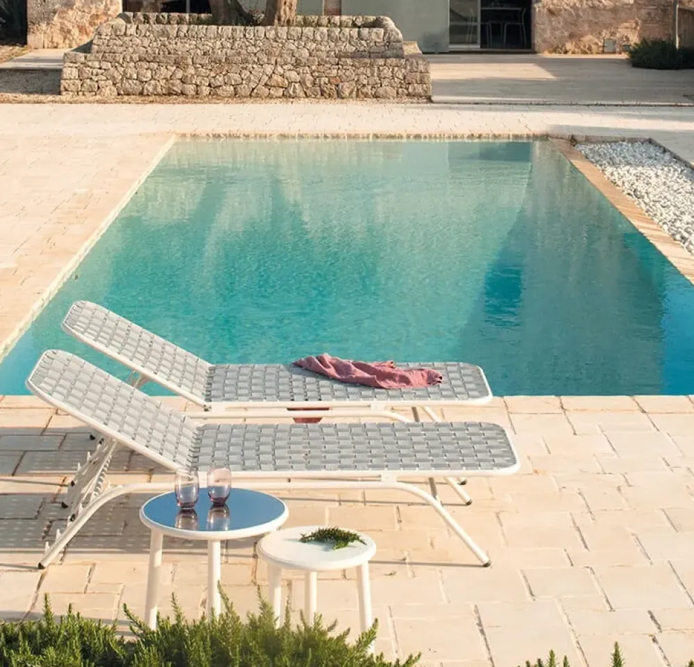 Lettino da giardino Yard a prezzo scontato^Emu Hot