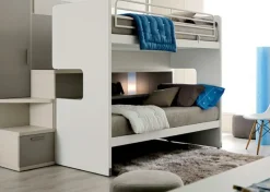 Outlet Letto a Castello Roy scorrevole Camerette