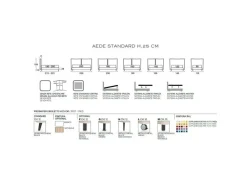 Rosini LETTO Aede standard * a PREZZI OUTLET- Letti