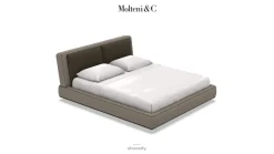 Molteni & C Letto Aldgate di scontato del 25%- Letti