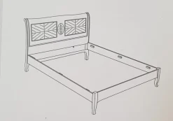 Decor Art Letto Art. 920/b SCONTATO a PREZZI OUTLET- Letti