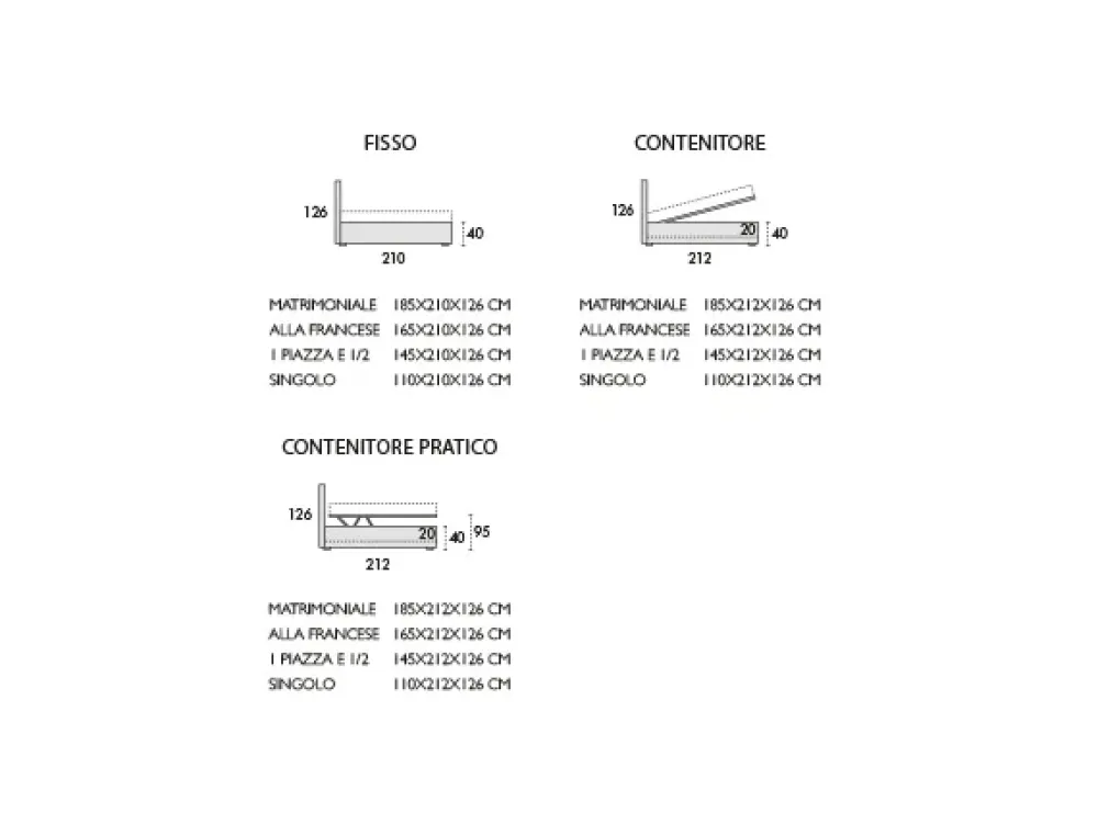 Letto Casablanca SCONTATO 50%^Nefi New