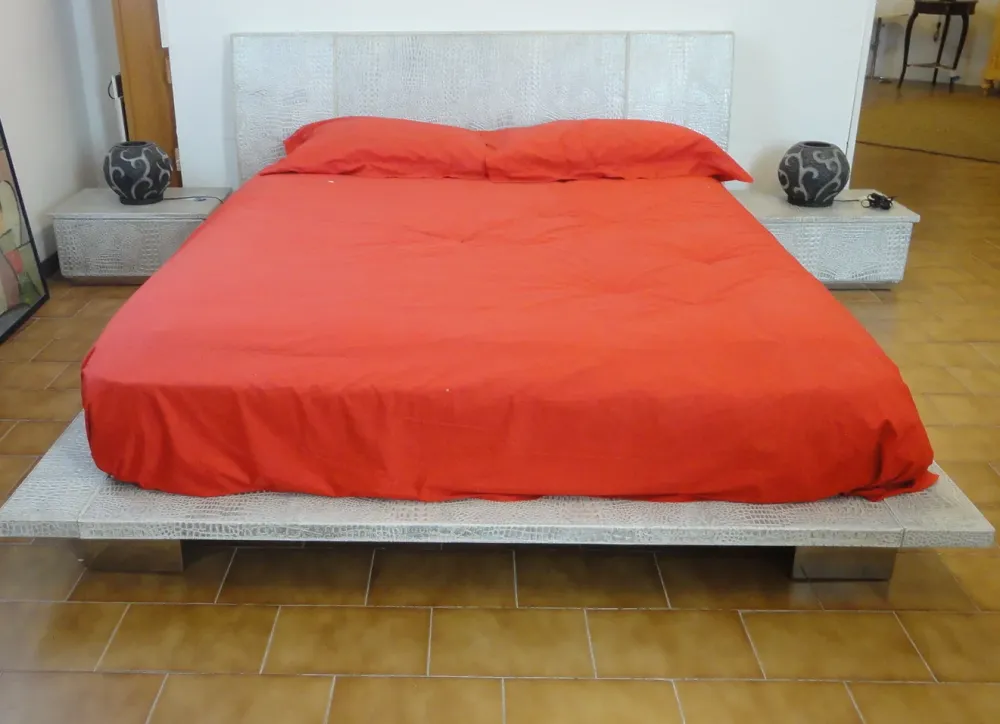 Best Letto Coccodrillo Matrimoniale Moderno Legno Letti
