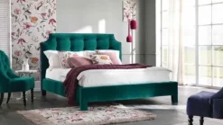 Md work Letto classico con gambe Letto matrimoniale lavanda 50 luxury made in italy a prezzo ribassato- Letti