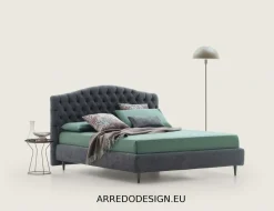 Outlet Letto classico con giroletto Renoir a prezzo ribassato Letti