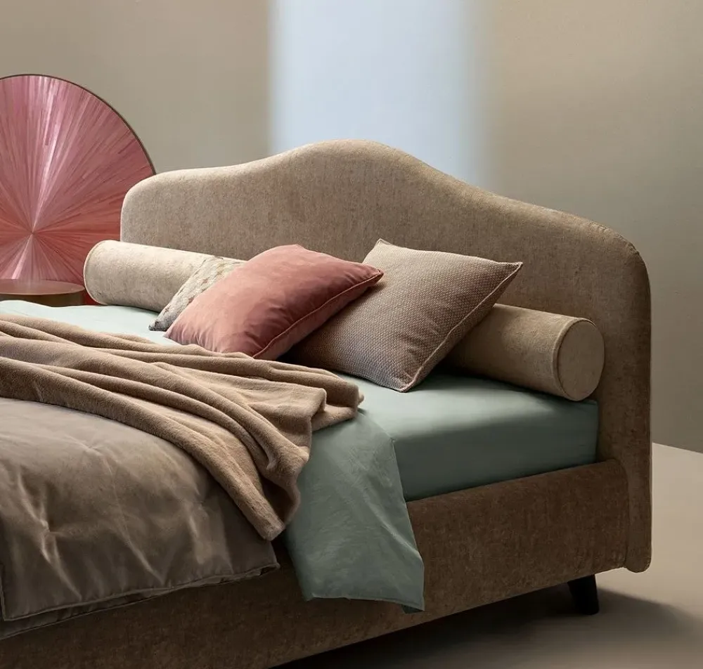 Twils Letto classico con giroletto Medea a prezzo scontato- Letti