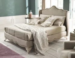 Md work Letto classico con giroletto Letto 800 consumato luxury a prezzo ribassato- Letti
