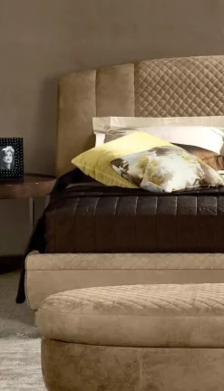 Md work Letto classico Letto luxury in pelle con un ribasso del 30%- Letti