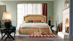 Clearance Letto classico Letto matrimoniale gelsomino 50 luxury made in italy con un ribasso esclusivo Letti