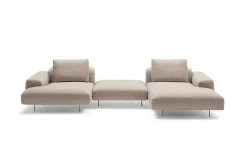 Letto con penisola Limitless in Tessuto a 4388€^Felis Discount