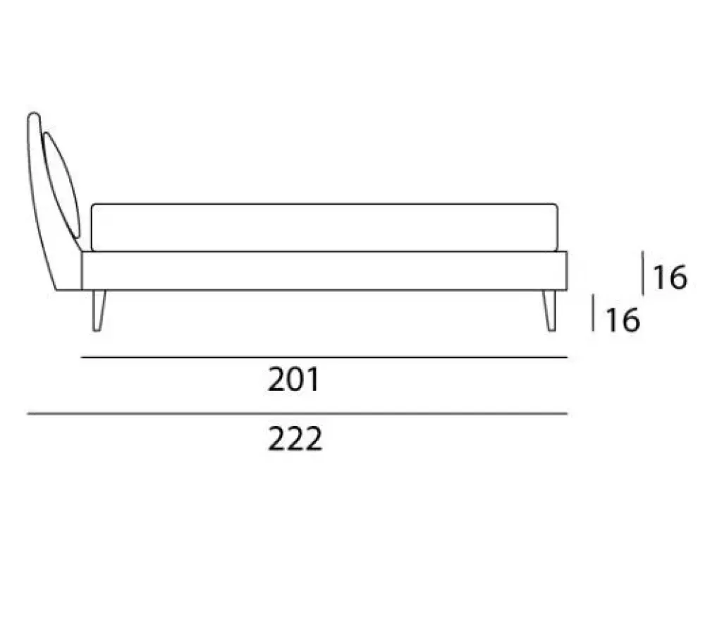 Sale Letto design Apus con uno sconto esclusivo Letti