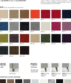 Letto design con contenitore Loren a prezzo ribassato^Oggioni Best