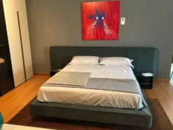 Discount Letto design con contenitore Bowie a prezzo scontato Letti