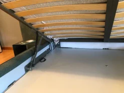 Discount Letto design con contenitore Bowie a prezzo scontato Letti