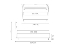 Letto design con contenitore Letto con armadio contenitore luxury   a prezzo scontato^Md work Sale