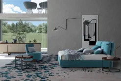 Le Comfort Letto design con contenitore Fris a prezzo ribassato- Letti