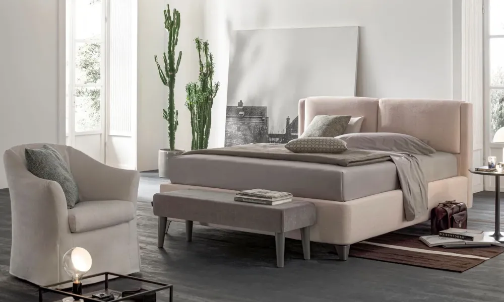 V&nice Letto design con contenitore Loft a prezzo scontato- Letti