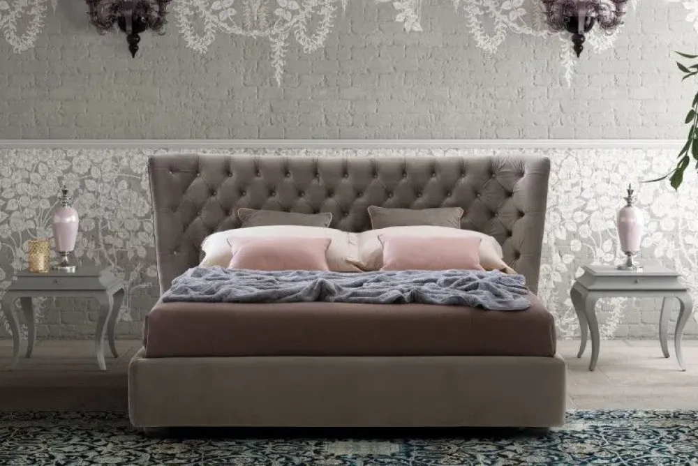 Le Comfort Letto design con contenitore Caravaggio a prezzo ribassato- Letti