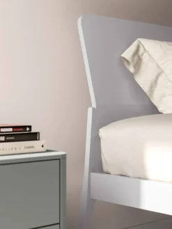 Orme Letto design con gambe Letto matrimoniale modello larissa a prezzo ribassato- Letti