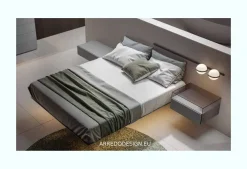 Letto design con giroletto Cloud a prezzo scontato^Veneran Clearance