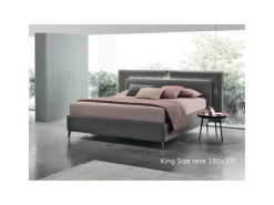New Letto design con giroletto Monroe   a prezzo ribassato Letti