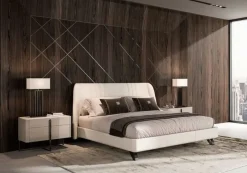 New Letto design con giroletto Letto pelle maxi luxury italia a prezzo scontato Letti
