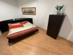 Fimes Letto design con giroletto Zenith a prezzo ribassato- Letti