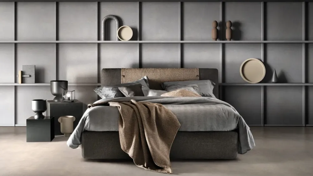 Best Letto design con piedini Button a prezzo scontato Letti