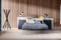 Discount Letto design con piedini Vele_bed a prezzo ribassato Letti