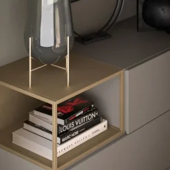 Orme Letto design con piedini giako compongo night 05 a prezzo scontato- Letti