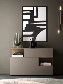 Orme Letto design con piedini giako compongo night 05 a prezzo scontato- Letti