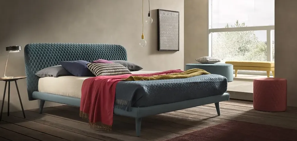 Bolzan Letto design Corolle con un ribasso del 28%- Letti