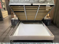 Novaluna Letto design Lenox con un ribasso del 33%- Letti