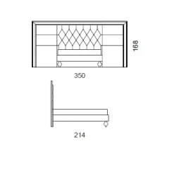 Letto design Luxury bed italy   scontato 39%^Md work Best