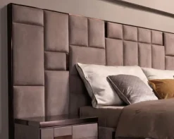 Letto design Luxury nabuk maxi    con uno sconto esclusivo^Md work Sale