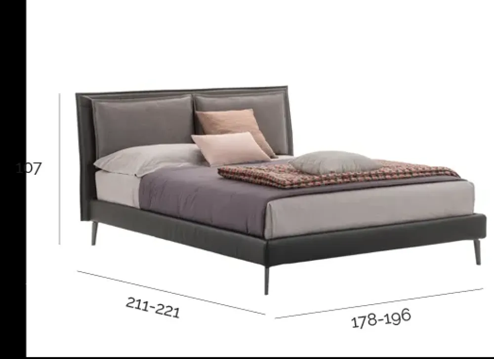Letto design Wiky con uno sconto del 32% Letti