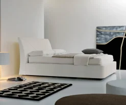 Online LETTO Doppio contenitore luxury pelle vari colori   SCONTATO Letti