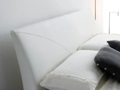 Online LETTO Doppio contenitore luxury pelle vari colori   SCONTATO Letti