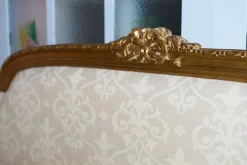 Artigianale LETTO Foglia oro a PREZZI OUTLET- Letti