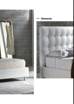 Letto Diamante Matrimoniale Moderno^Hopplà Best