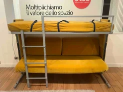 Clei Letto imbottito a scomparsa Doc divano letto a castello  a prezzo ribassato- Letti