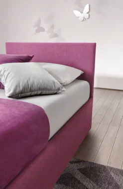Le Comfort Letto imbottito con contenitore Bambusa  a prezzo scontato- Letti