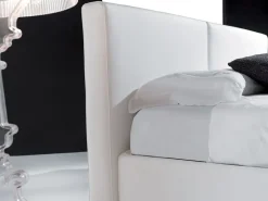 Letto imbottito con contenitore Porto  a prezzo ribassato^Artigianale Best