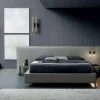 New Letto imbottito con contenitore 200 x 200  a prezzo ribassato Letti