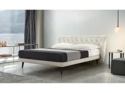Letto imbottito con contenitore Gea * a prezzo scontato^Rosini New