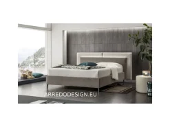 V&nice Letto imbottito con contenitore Monroe a prezzo scontato- Letti