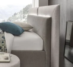 V&nice Letto imbottito con contenitore Monroe  a prezzo scontato- Letti