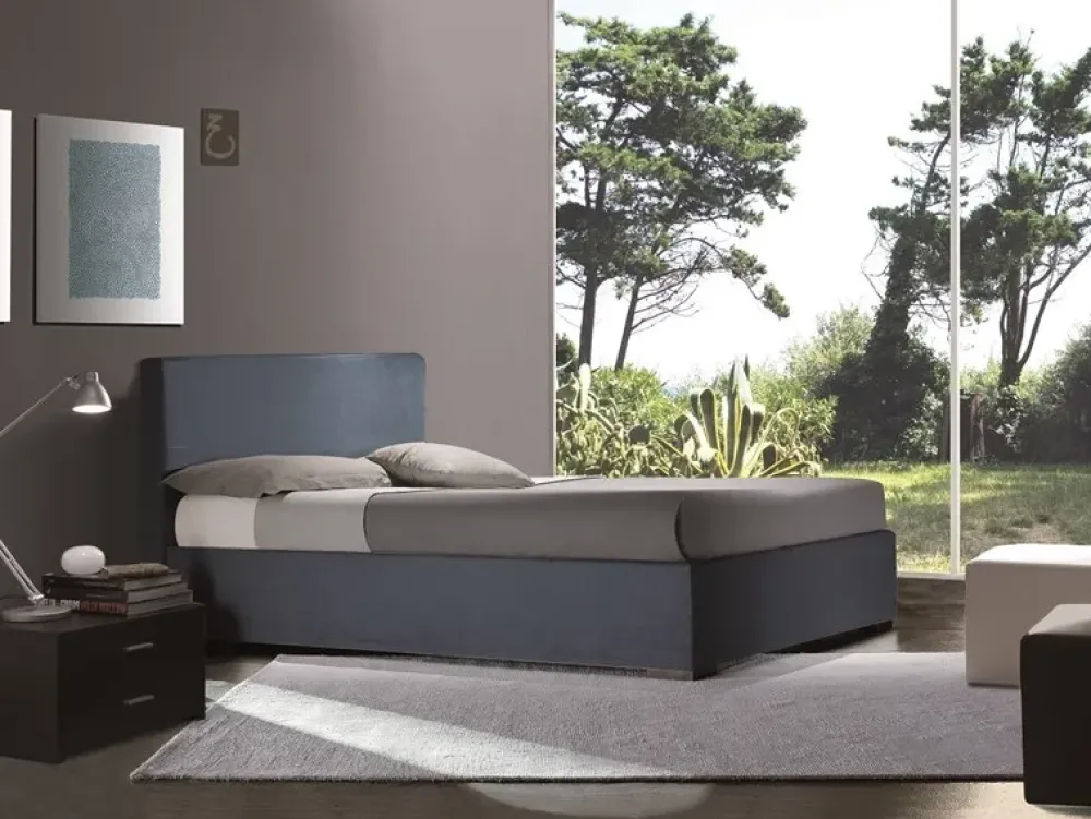 Letto imbottito con contenitore Jasmine a prezzo scontato^Ergogreen Discount
